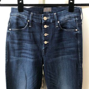 Mother Denim Pixie Fray Ankle Jean